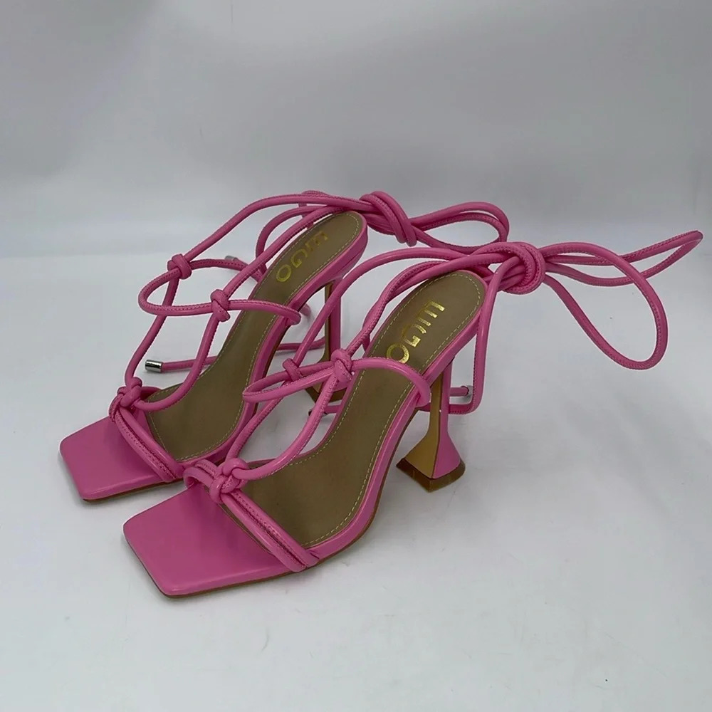NEVER WORN EGO lace up heels